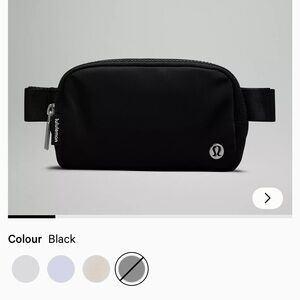 lululemon athletica Black  Bag